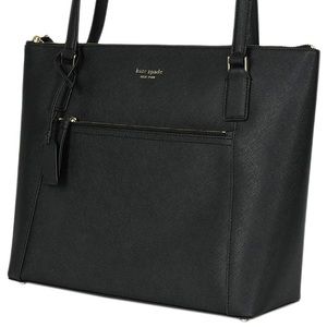 kate spade cameron pocket tote (black)